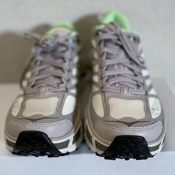 NEW IN BOX Hoka Mafate Speed 2 Running Shoes Sneakers Putty Eucalyptus Women 8.5 - Picture 8 of 12